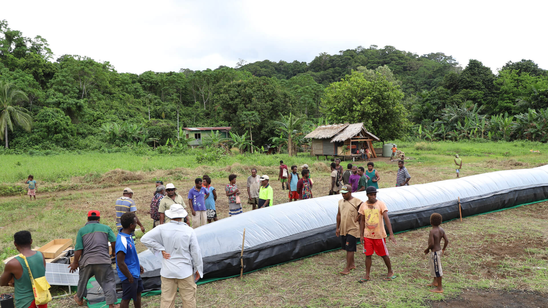 solar bubble dryer -  solomon island