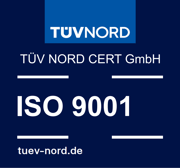 ISO 9001 TUVNORD Cert. Logo
