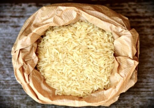 granos de arroz
