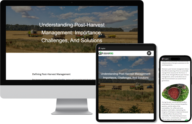 Understanding Post-Harvest Management